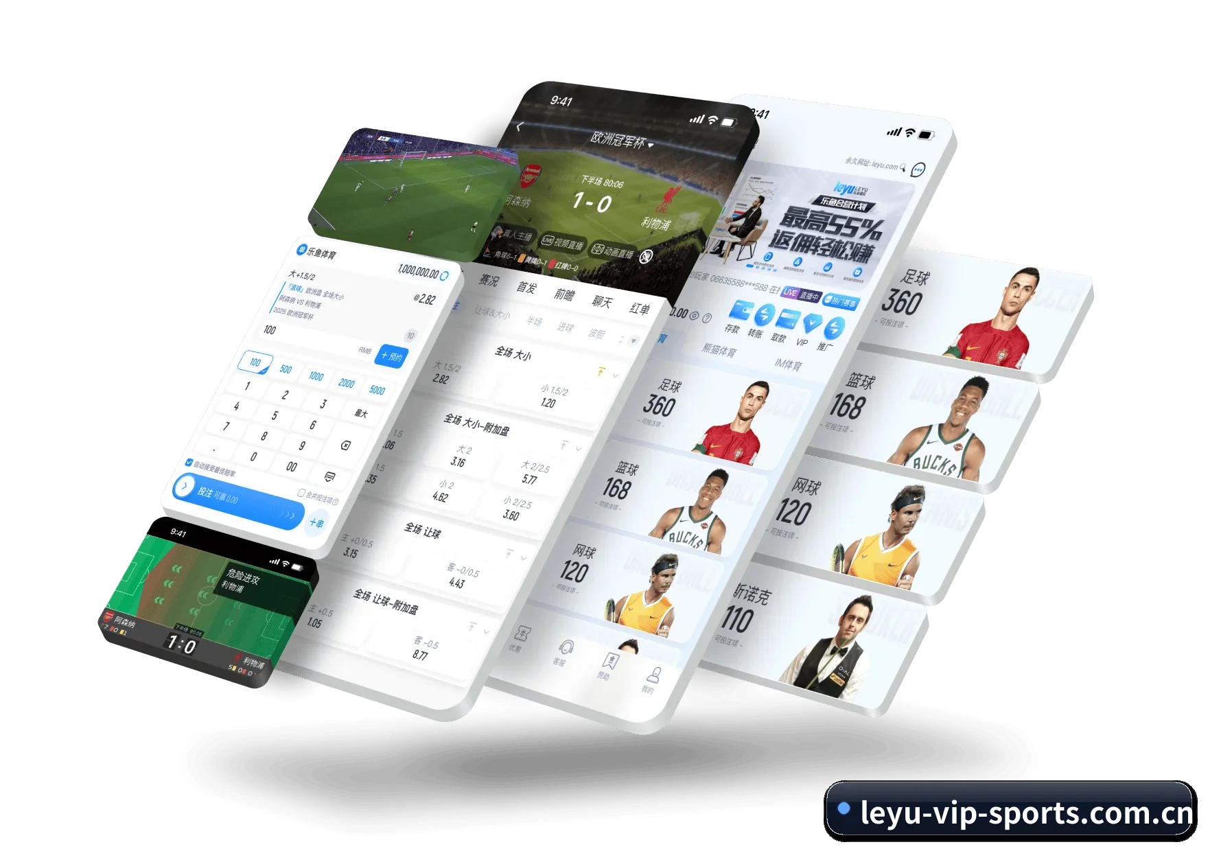 乐鱼体育 APP 界面